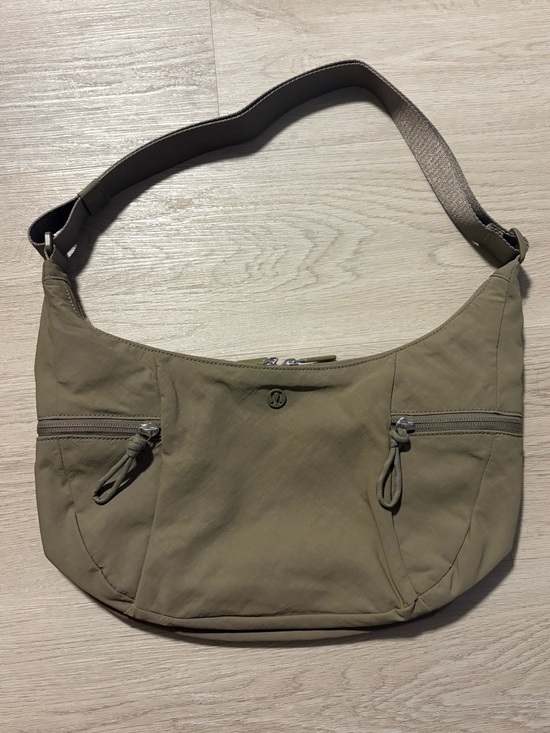 lululemon athletica Handbags - lululemon athletica Shoulder Bag in Olive/Taupe